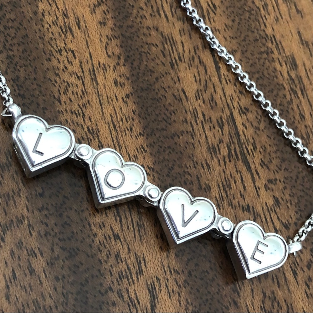 BRIGHTON Convertible and reversible Cloverheart Love necklace - Picture 13 of 16